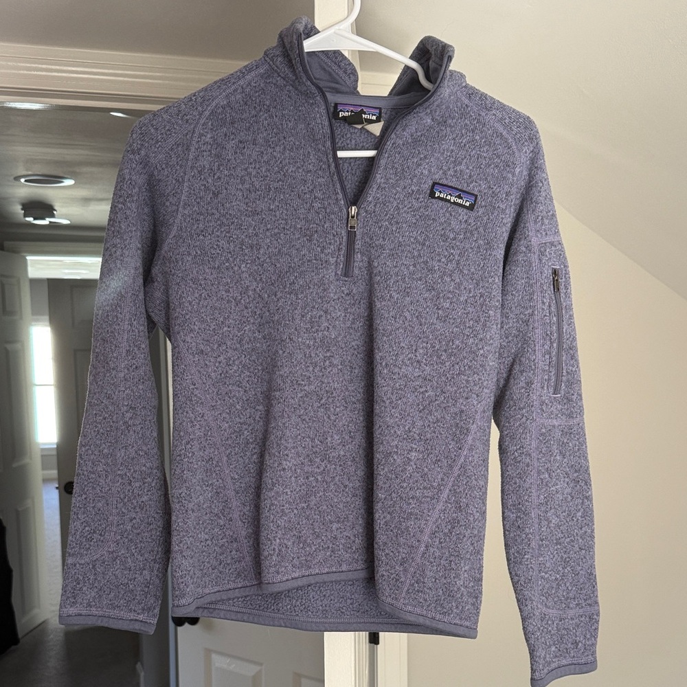 Patagonia Purple Better Sweater Half Zip